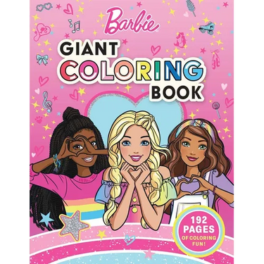 Barbie: Giant Coloring Book