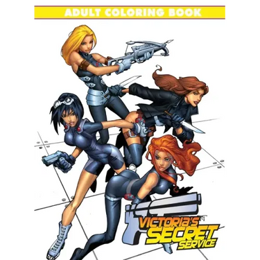 Victoria's Secret Service: Adult Coloring Book