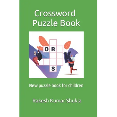 Crossword Puzzle Book: New puzzle book for children