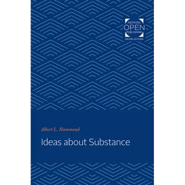 Ideas about Substance