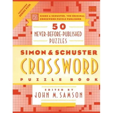 Simon & Schuster Crossword Puzzle Book: 50 Never-Before-Published Puzzles