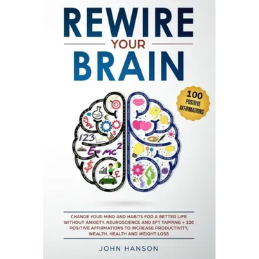 Rewire Your Brain: Change Your Mind and Habits for a Better Life Without Anxiety. Neuroscience and EFT Tapping + 100 Positive Affirmation