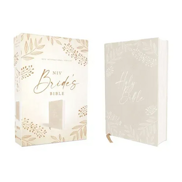 Niv, Bride's Bible, Cloth Over Board, Cream, Red Letter, Comfort Print