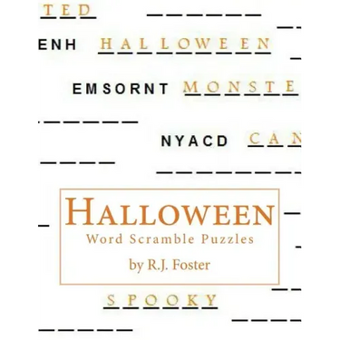 Halloween: Word Scramble Puzzles
