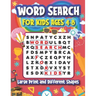 Word Search for Kids Ages 4-8: Large Print and Different Shapes