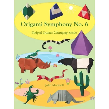 Origami Symphony No. 6: Striped Snakes Changing Scales