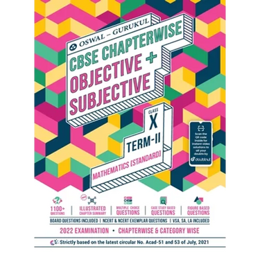 Mathematics Chapterwise Objective + Subjective for CBSE Class 10 Term 2 Exam