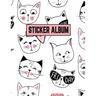 Sticker Album: Sticker Activity Book Permanent Sticker Book 8.5 x 11 Large