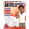 36 Word Search Puzzles with the American Sign Language Alphabet: Cool Kids Volume 02: Verbs