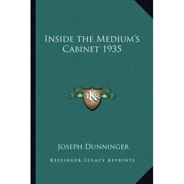 Inside the Medium's Cabinet 1935