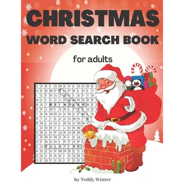 Christmas Word Search Book For Adults: Large Print Christian Find Word Puzzles For Kids Brain Sharper