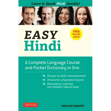 Easy Hindi: A Complete Language Course and Pocket Dictionary in One (Companion Online Audio, Dictionary and Manga Included)