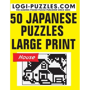 50 Japanese Puzzles - Large Print