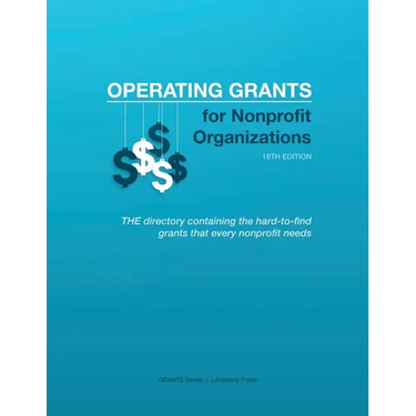 Operating Grants for Nonprofit Organizations