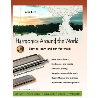 Harmonica Around the World: Easy to learn and fun for travel