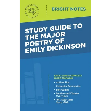 Study Guide to The Major Poetry of Emily Dickinson