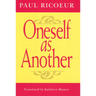 Oneself as Another