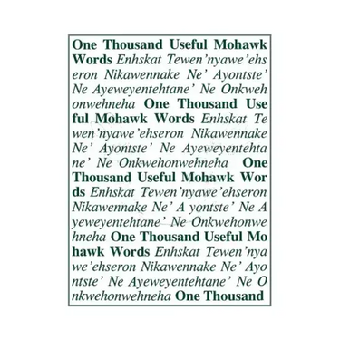 One Thousand Useful Mohawk Words