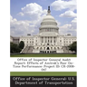 Office of Inspector General Audit Report: Effects of Amtrak's Poor On-Time Performance: Project Id: Cr-2008-047