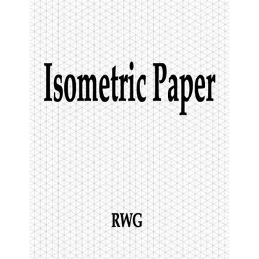 Isometric Paper: 100 Pages 8.5" X 11"
