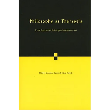 Philosophy as Therapeia