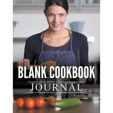 Blank Cookbook Journal