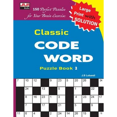 Classic CODE WORD Puzzle Book