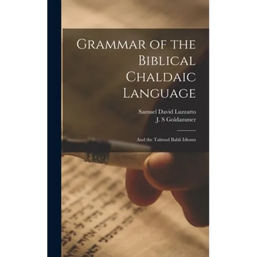 Grammar of the Biblical Chaldaic Language: and the Talmud Babli Idioms