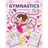 Gymnastics coloring book: Gymnastics coloring for girls