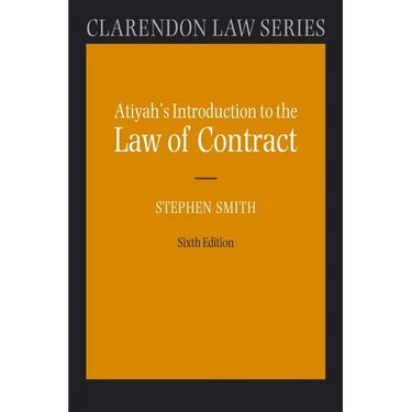 Atiyah's Introduction to the Law of Contract