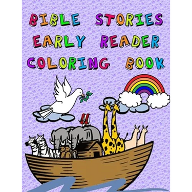 Bible Stories Early Reader Coloring Book