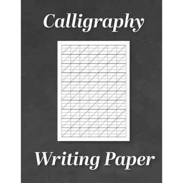 Calligraphy Writing Paper: Modern Calligraphy Practice Sheets 120 Sheet Pad