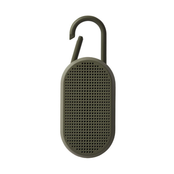 Lexon Mino T | Outdoor Bluetooth Speaker With Integrated Carabiner by Trueform (Free Shipping over $35)