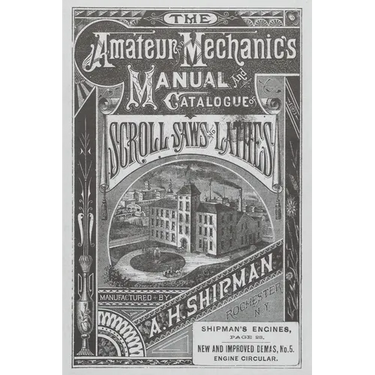 A. H. Shipman Bracket Saw Company: 1881 Catalog