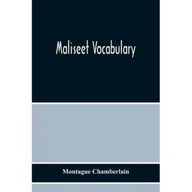 Maliseet Vocabulary