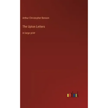 The Upton Letters: in large print
