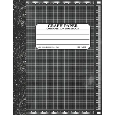 Graph Paper Composition Notebook: Math and Science Lover Graph Paper Cover (Quad Ruled 5 squares per inch, 120 pages) Birthday Gifts For Math Lover Te