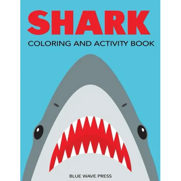 Shark Coloring and Activity Book