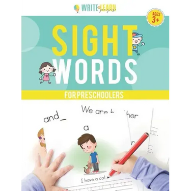 Write & Learn Pages: Sight Words for Preschoolers