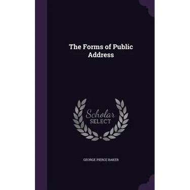The Forms of Public Address