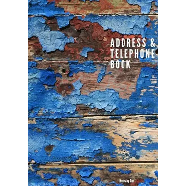 Address and Telephone Book: Address and Telephone Book 7" x 10" 187 pages