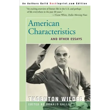 American Characteristics and Other Essays