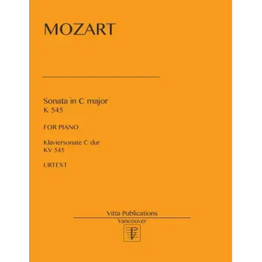Sonata in C major: K 545