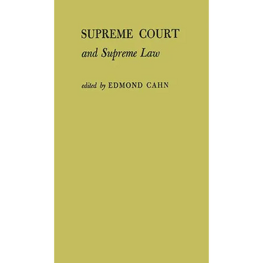 Supreme Court and Supreme Law