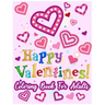 Happy Valentines! Coloring Book for Adults: 50 Valentine Pages to Color