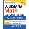 LEAP Test Prep: 5th Grade Math Practice Workbook and Full-length Online Assessments: LEAP Study Guide