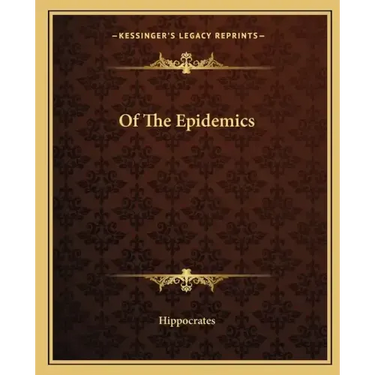 Of the Epidemics