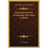 King James the First Demonology News from Scotland