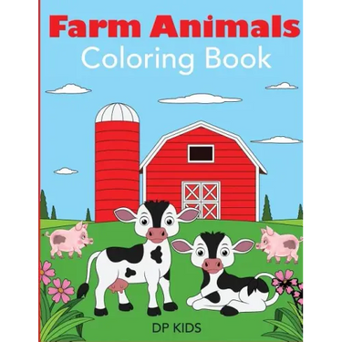 Farm Animals Coloring Book