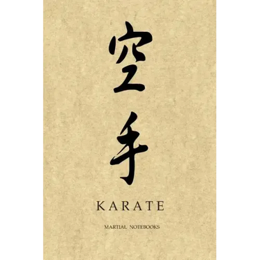 Martial Notebooks KARATE: Parchment-looking Cover 6 x 9